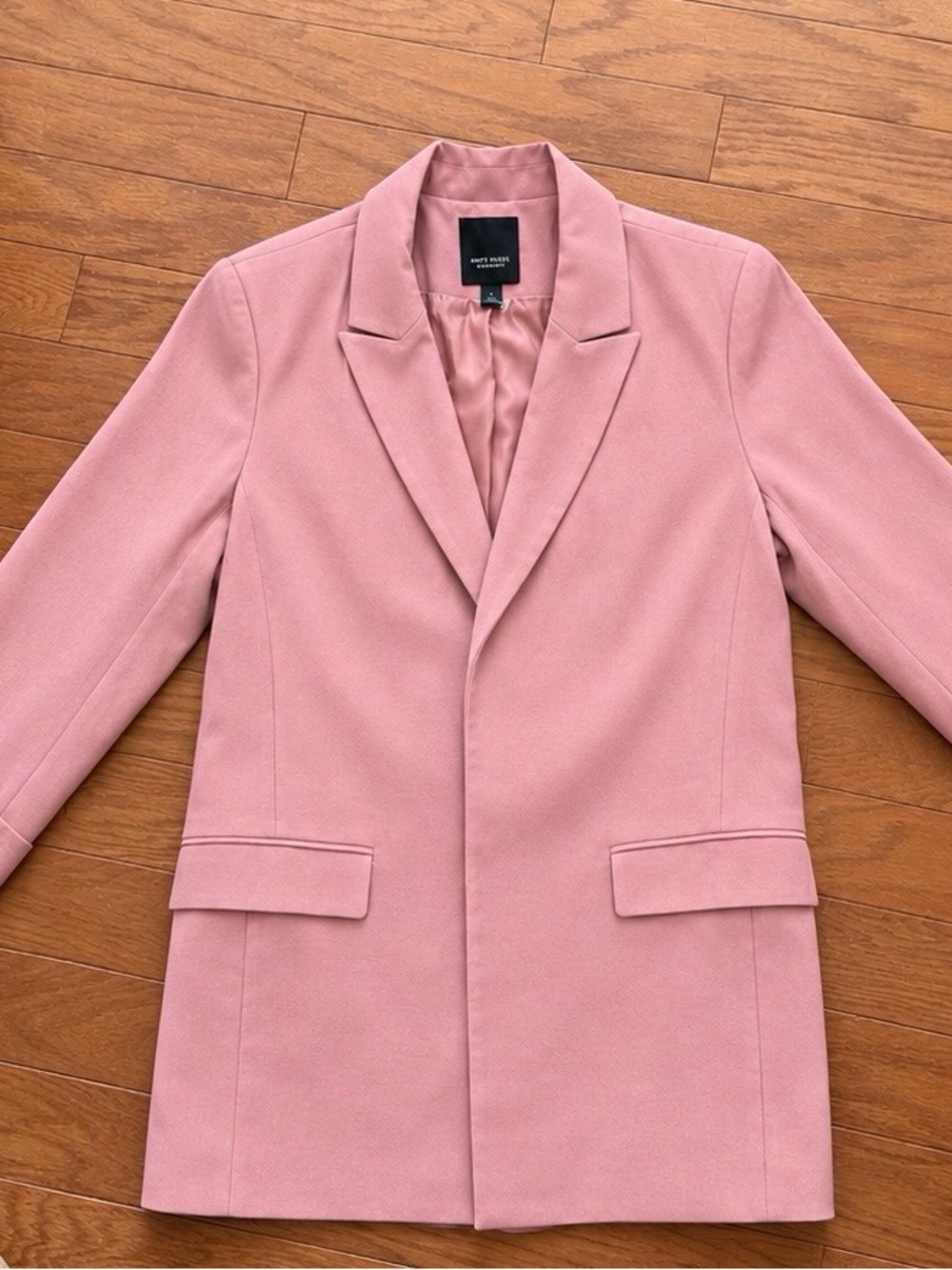 Simply Vera Vera Wang Dusty Pink Tailored Blazer